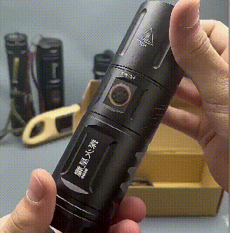 Flashlight strong light rechargeable portable long-range super bright