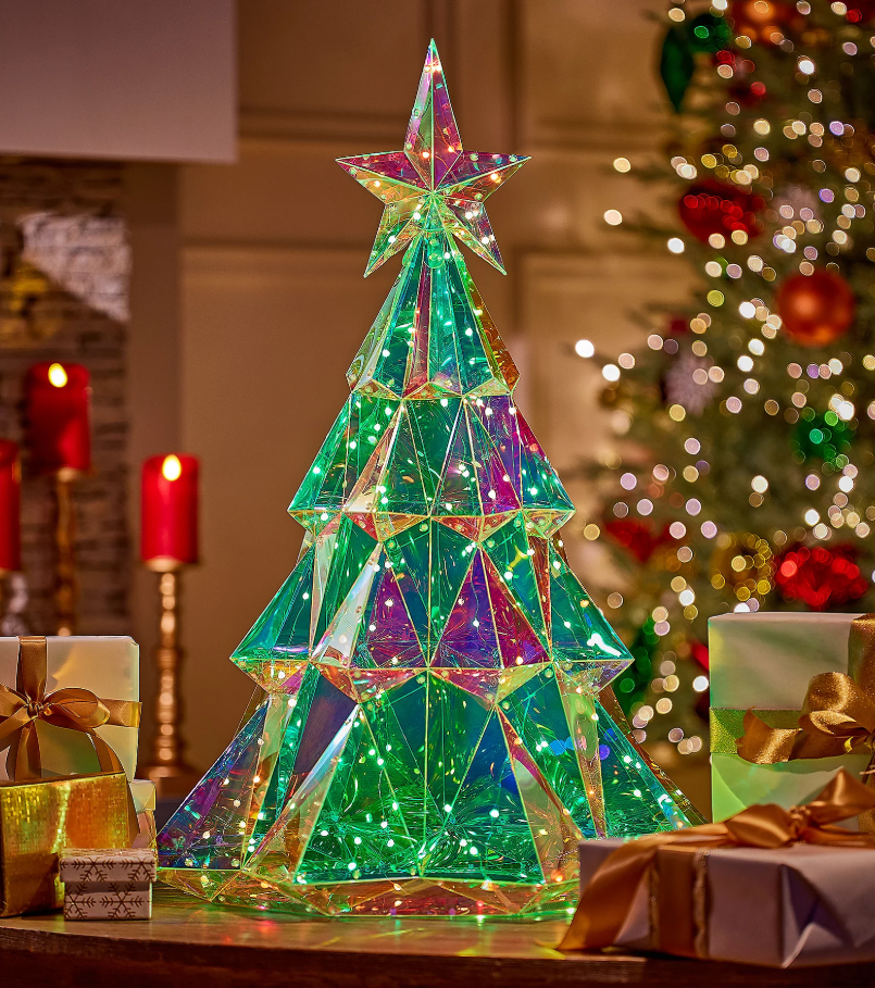 🎅 Early Christmas Sale 🎅✨Christmas Regular Holographic In/Outdoor Figure with Remote