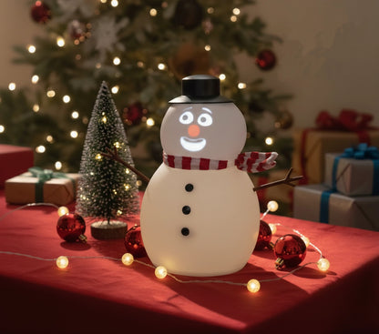 ⛄️FrostByte (Mr. Chill) Talking Animated Blink Snowman with Built in Projector & Speaker Plug'n Play🎄