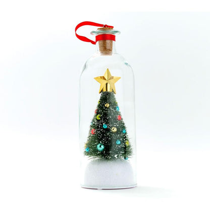 🔥Mr. Christmas Recordable Christmas Tree Message In A Bottle D01