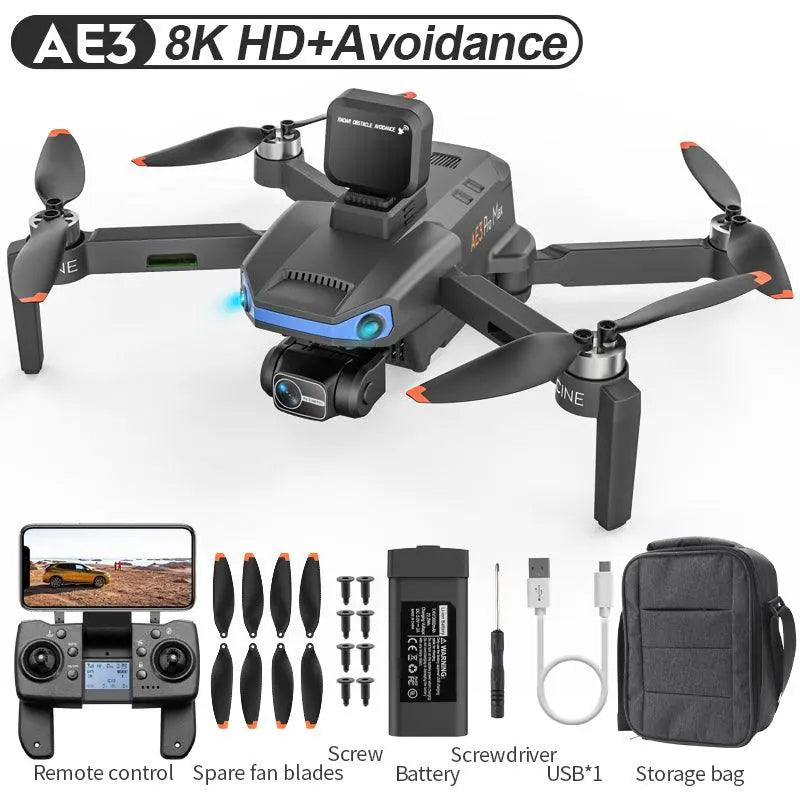 APS AIR 2 Professional Drone Camera 8K 5G 3 Axis Anti Shake EIS Gimbal 360° Obstacle Avoidance
