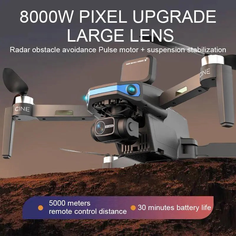 APS AIR 2 Professional Drone Camera 8K 5G 3 Axis Anti Shake EIS Gimbal 360° Obstacle Avoidance