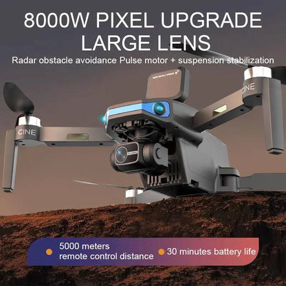 APS AIR 2 Professional Drone Camera 8K 5G 3 Axis Anti Shake EIS Gimbal 360° Obstacle Avoidance