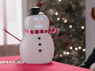 ⛄️FrostByte (Mr. Chill) Talking Animated Blink Snowman with Built in Projector & Speaker Plug'n Play🎄