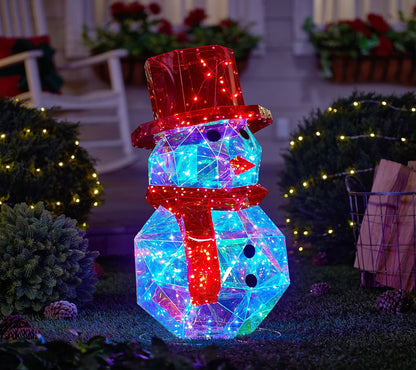 🎅 Early Christmas Sale 🎅✨Christmas Regular Holographic In/Outdoor Figure with Remote