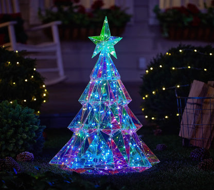 🎅 Early Christmas Sale 🎅✨Christmas Regular Holographic In/Outdoor Figure with Remote